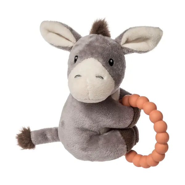 Dusty Donkey Teether Rattle - Mary Meyer