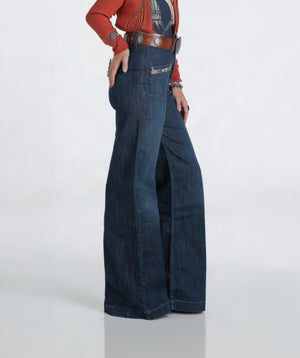 Rhyon Medium Stone Jeans - Cruel Girl