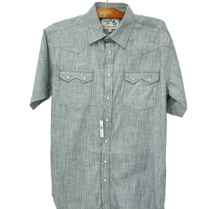 Men's Vintage Textured Snap Shirt - Panhandle Slim