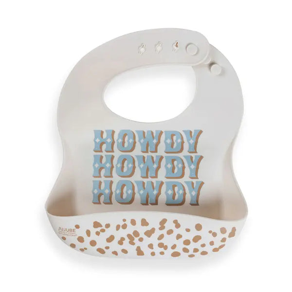 Silicone Bib Howdy Partner - JuJuBe