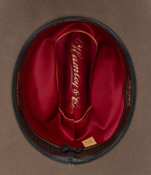 7X Tan Belly Top Hand Felt Hat - Rodeo King