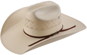 Fancy Vent Brim Ivory Straw - American Hat Co.