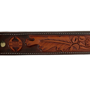 Hamley Floral Combo Straight Belt - Hamley Saddle Shop