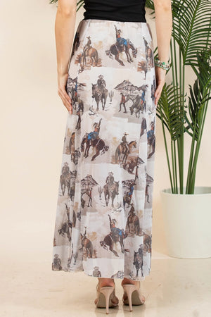Tania Western Rodeo Skirt - Avery
