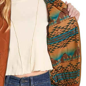 Quilted Bomber Jacket - Panhandle Slim