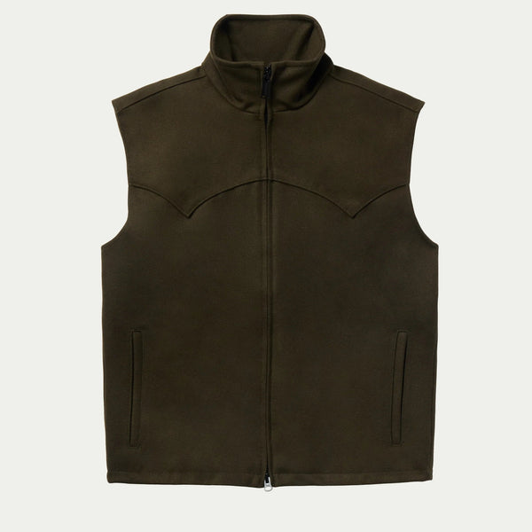 Loden Wool Arena Vest - Schaefer