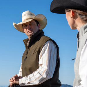 Loden Wool Arena Vest - Schaefer