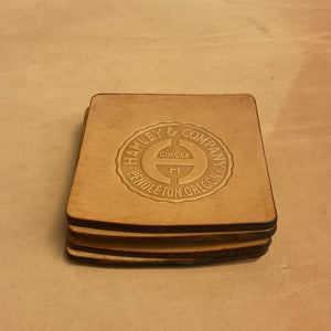 Hamley & Co. Barrel H Coasters