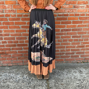Western Cowboy Skirt - Lucky & Blessed