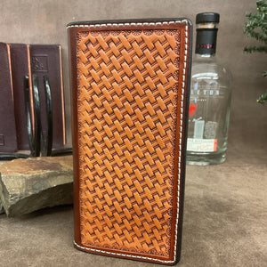 Hamley's Roper Style Full Stamped Wallet - Hamley Saddle Shop