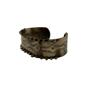 Stamped Beading Edge Bracelets - J. Alexander