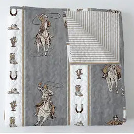 Marshall Cowboy Baby Blanket - Ida Mae Home