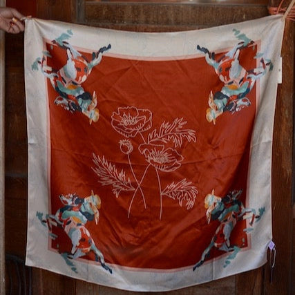 Western Wild Rag Scarf - Tirzah Lane Art
