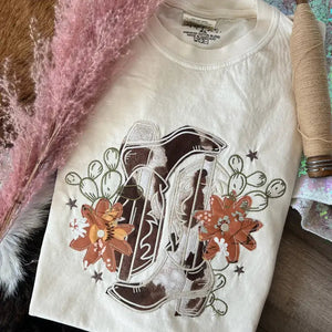 Desert Boots Tee - The White Stitch