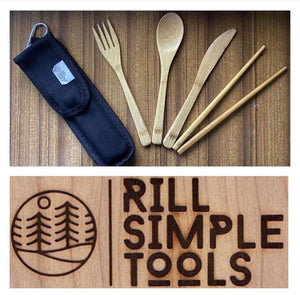 Travel Utensils W Case