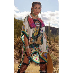 Women's Senioritas Poncho - Double D Ranch