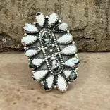 Multi Stone Ring- Nizhoni Traders LLC