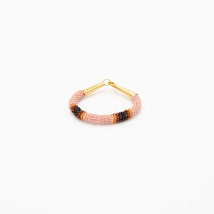 Baby Rope Bead Bracelet w/ Brass