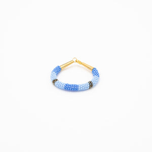 Baby Rope Bead Bracelet w/ Brass