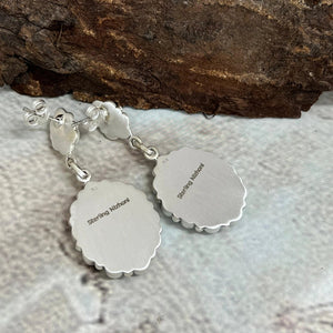 Kingman Turquoise Post Dangle E/R - Nizhoni Traders