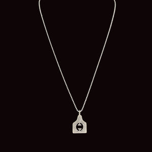 Hamley Barrel H Necklace - Vogt Silversmith