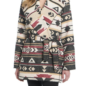 Women's Red Brick Wrap Jacket- Cripple Creek