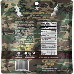 Sweet Heat Beef Jerky - Soldier Boy