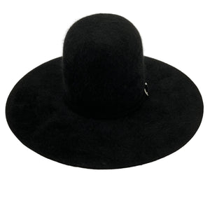 6X Beaumont Black Grizzly Felt Hat - Serratelli Hat Co.