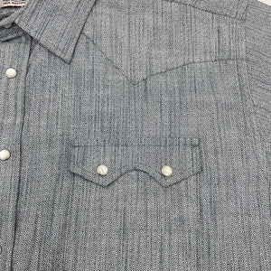 Men's Vintage Textured Snap Shirt - Panhandle Slim