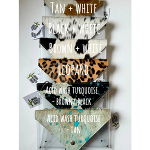 Western Cowhide Hairon Clear Purse - Boho Ranch