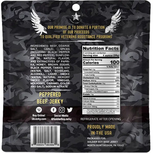 Peppered Beef Jerky - Soldier Boy