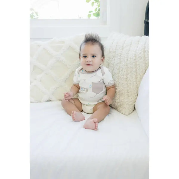 Organic Cotton Bodysuit -Quail Nest