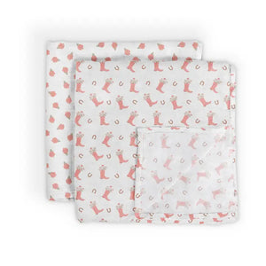 Bloomin' Boot Swaddle Blanket Set - JuJuBe