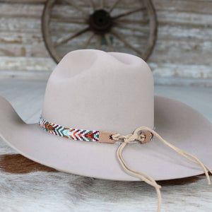 Western Beaded Hat Band/Solara - Willow Lane Hat Co.