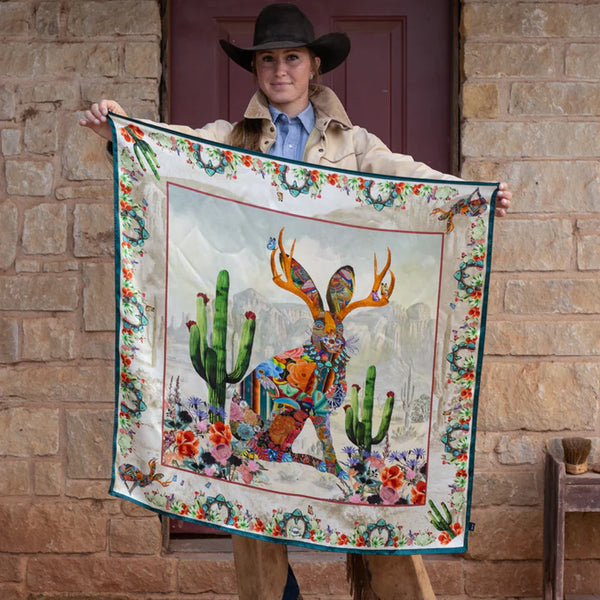 Jewelled Jackalope - Fringe Scarves