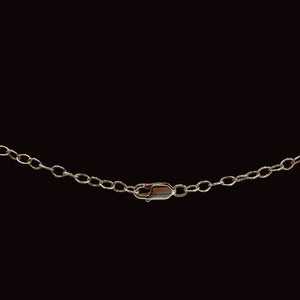 The Sterling Silver Oval Cable Chain -