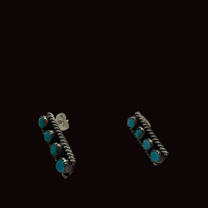 Turquoise Dangle Earrings - MATT925