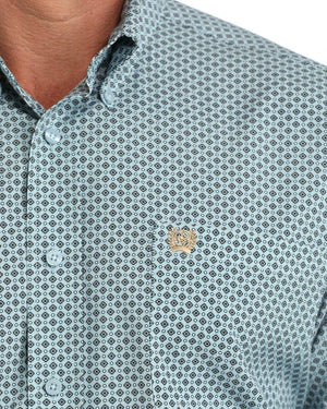 Men's L/S Arenaflex Light Blue Shirt - Cinch
