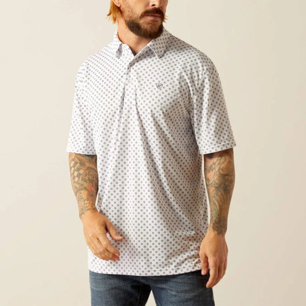 Men's All Over Print Polo Shirt - Ariat