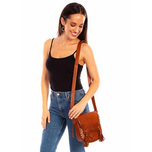 Leather Crossbody Purse - Scully