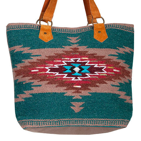 Women's Southwest Maya Wool Tote Bag - Scully