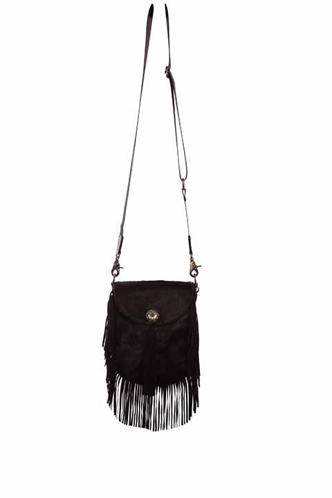 Western Flair Leather Handbag - Scully