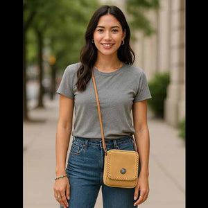 Women's Concho Handbage - Scully