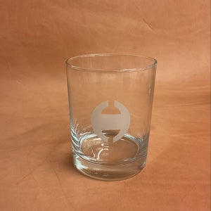 Hamley Barrel H Whiskey Glass 13.75 oz.