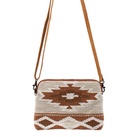 Women's Brown Crossbody Handbag - Scully