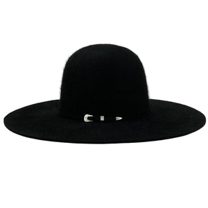 6X Beaumont Black Grizzly Felt Hat - Serratelli Hat Co.