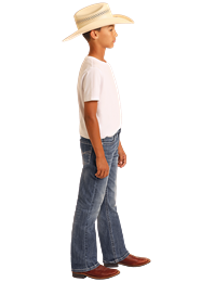 Boy's BB GUN Boot Cut Jeans - Rock & Roll