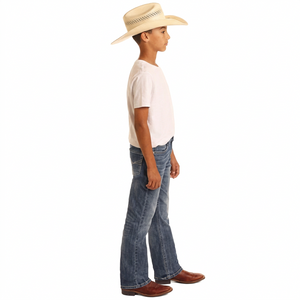 Boy's BB GUN Boot Cut Jeans - Rock & Roll