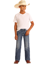 Boy's BB GUN Boot Cut Jeans - Rock & Roll