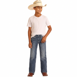 Boy's BB GUN Boot Cut Jeans - Rock & Roll